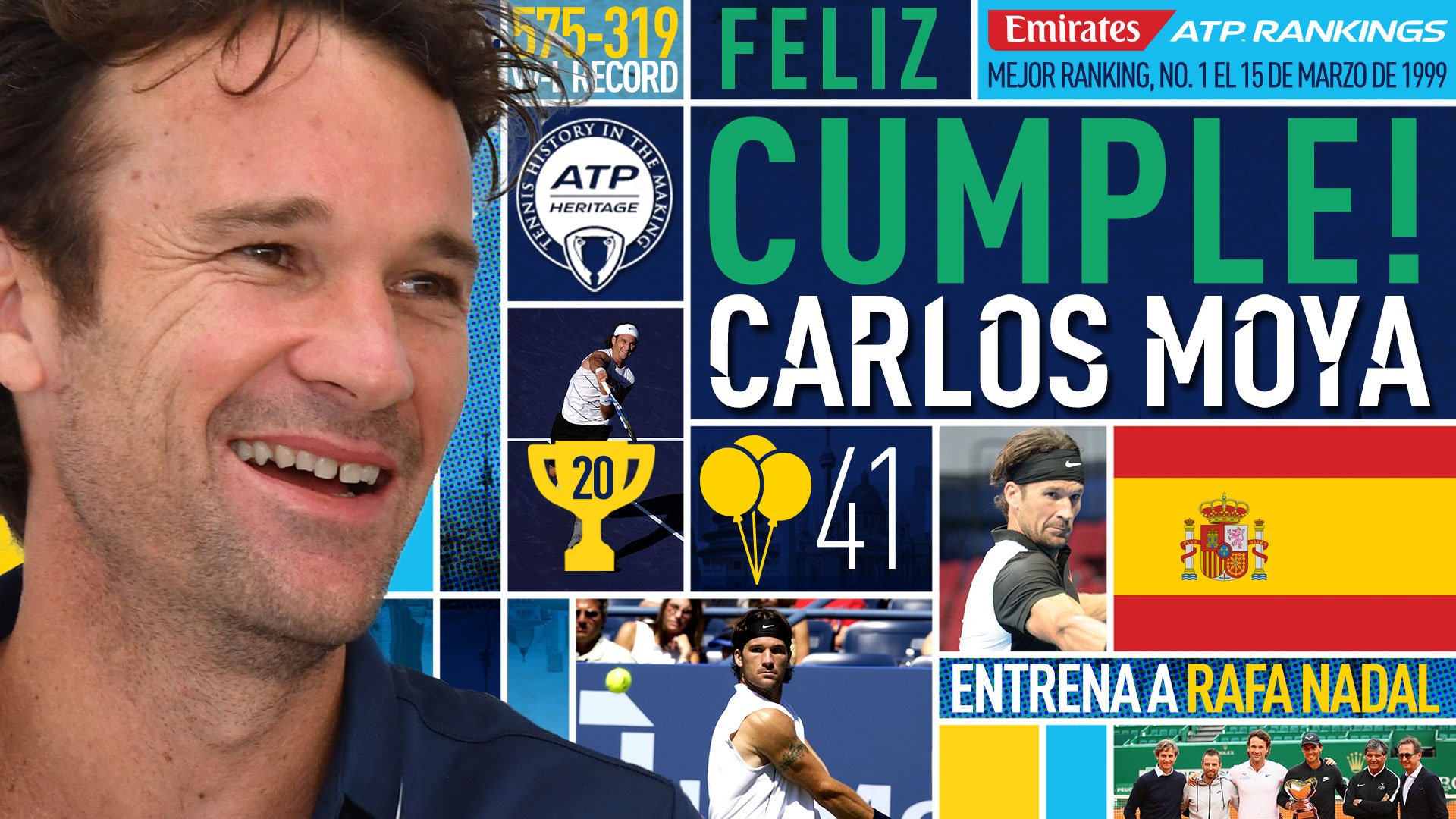 Happy Birthday, former World No. 1 View Profile:  