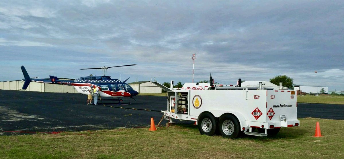FuelieLeasing's tweet photo. In times of #Disaster, #Rescue Teams need Fuel on site! We have the #Solution! Smart Fuel Anywhere #HurricaneHarvey #HotFuel #EMS #Airbus https://t.co/1xLHNA00gr
