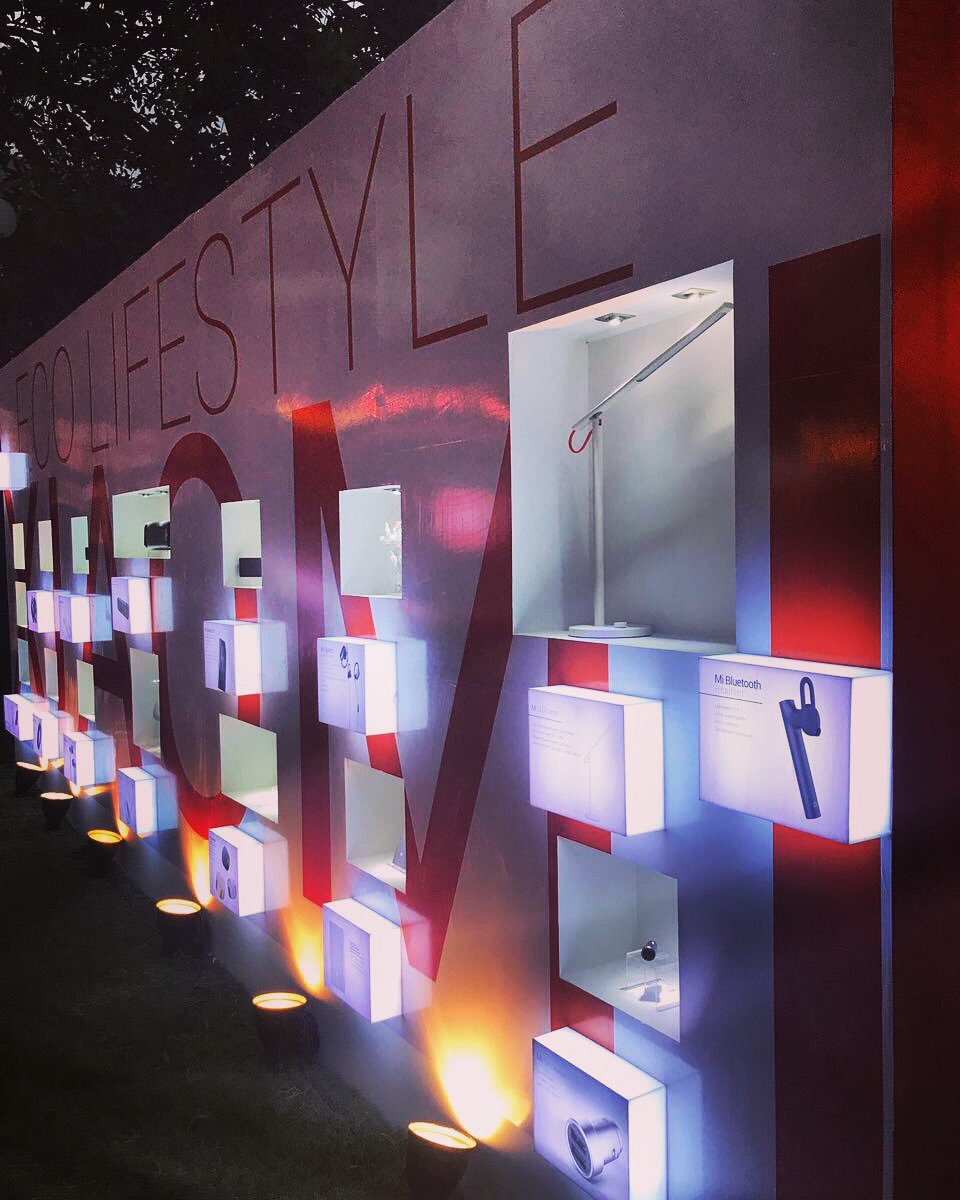 Production021's tweet photo. Eco lifestyle - Experience wall by #Xiaomi.
Event management by #Production021.
#Team021 #KHIevents #HappeningNow #AllAboutMi https://t.co/6fQpcC5CbO