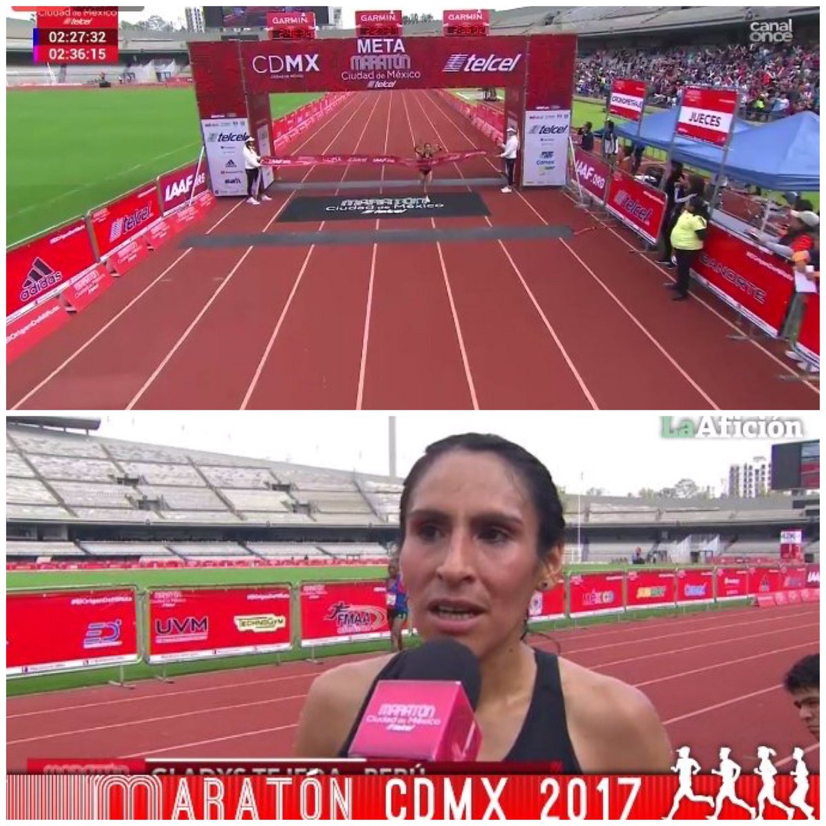 PabloUlloa038's tweet photo. Nuestra campeona #GladysTejeda es la ganadora del @MaratonCdMx y rompe el récord de la competencia!!! Orgullo peruano 🇵🇪💪🏻 #YoELegiCorrer https://t.co/iZC0MptNWh