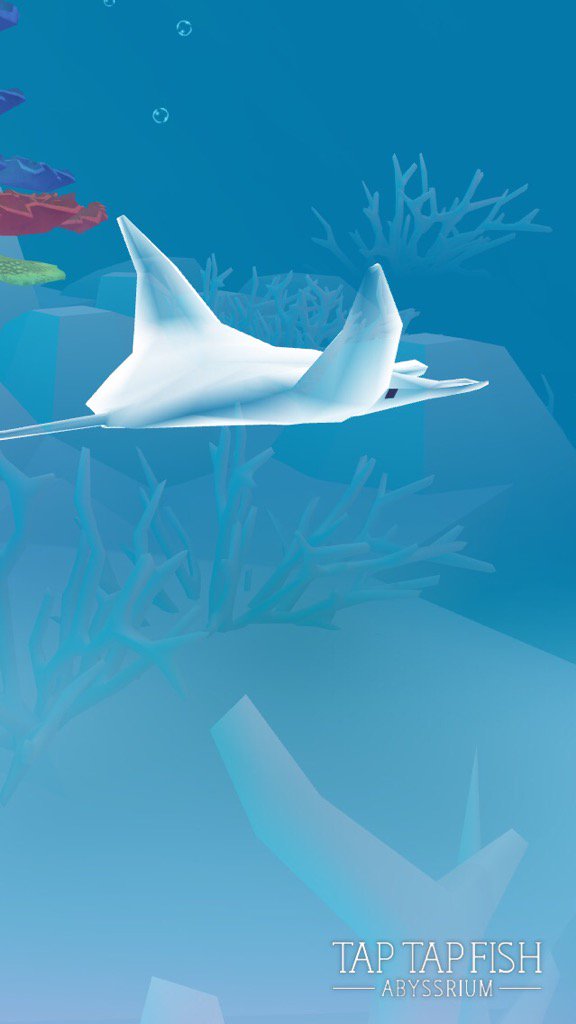 AIsystem2015's tweet image. My Ghost Ray:) 
#taptapfish
Download: onelink.to/jhe4sh