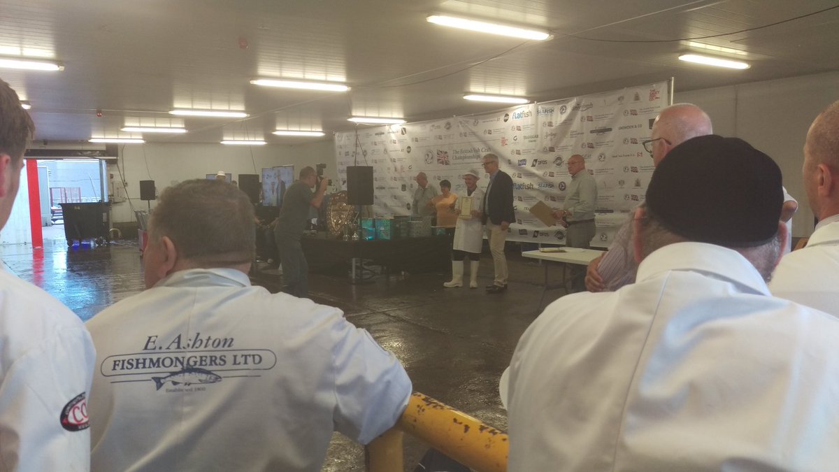 Marcus_seafood's tweet photo. Prize giving underway @NFF_fishmongers https://t.co/kti3Amw7hp