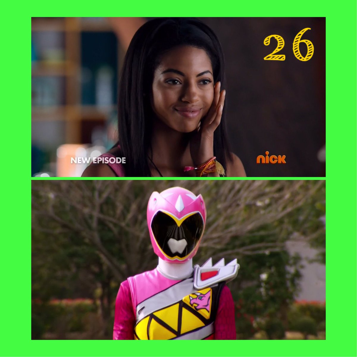 #26 #ShelbyWatkins #CamilleHyde #PinkDinoChargeRanger #Top50 #PowerRangers
