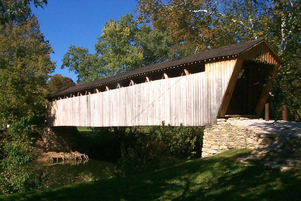 KentuckyTourism's tweet photo. Kentucky's Covered Bridges are a link to the past https://t.co/e8vv4Fctuf #travelky #kysummer ๐ท Switzer Covered Bridge, Franklin Co https://t.co/0vZ8Hn9vST