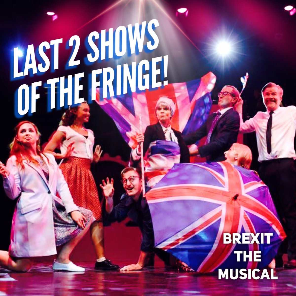 BrexitMusical's tweet image. We've had a blast at the #EdFringe @Cvenues #brexitmusical #Comedy #brexit photo: Ian Vincent