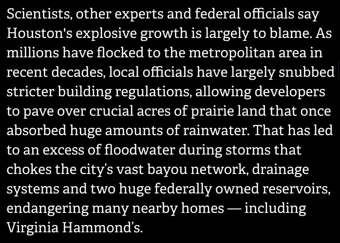 propublica's tweet photo. @TexasTribune 6/ Meanwhile, developers have fought stricter building regulations. https://t.co/xXBmJGpCVP