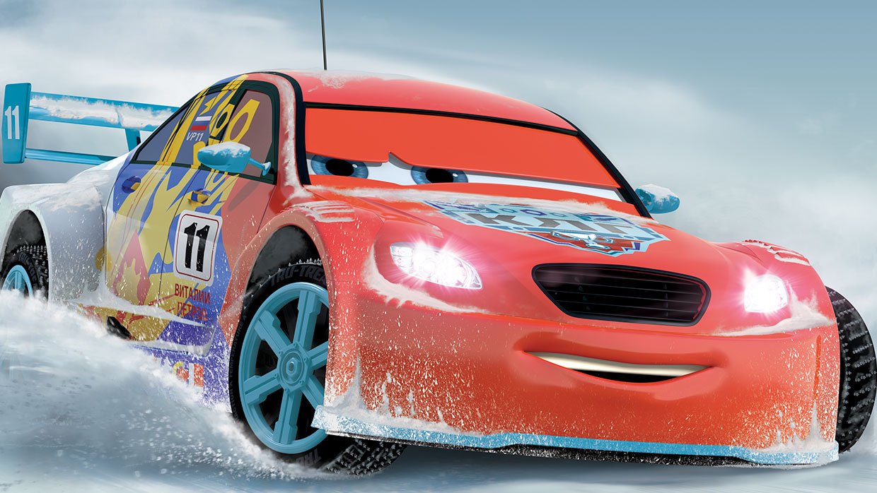 絶品 ディズニーカーズ 新品 ロシアン レーサー CHASE メルセデス 1 55