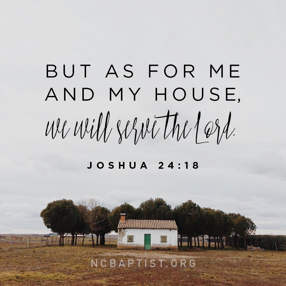 ncbaptist's tweet photo. How can you serve the Lord at home? #ScriptureSunday https://t.co/ZrBdqJnyFy