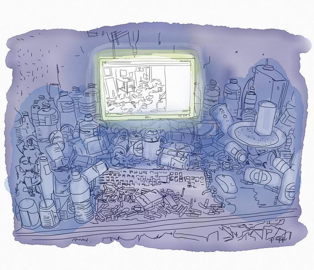 ShanellPapp's tweet photo. Work space #2 #drawing #trolls #computerworkstation #screenlife #screenlight #commentthread #onlinedebateteam https://t.co/URW8WLXrEh https://t.co/pdypEFevNY