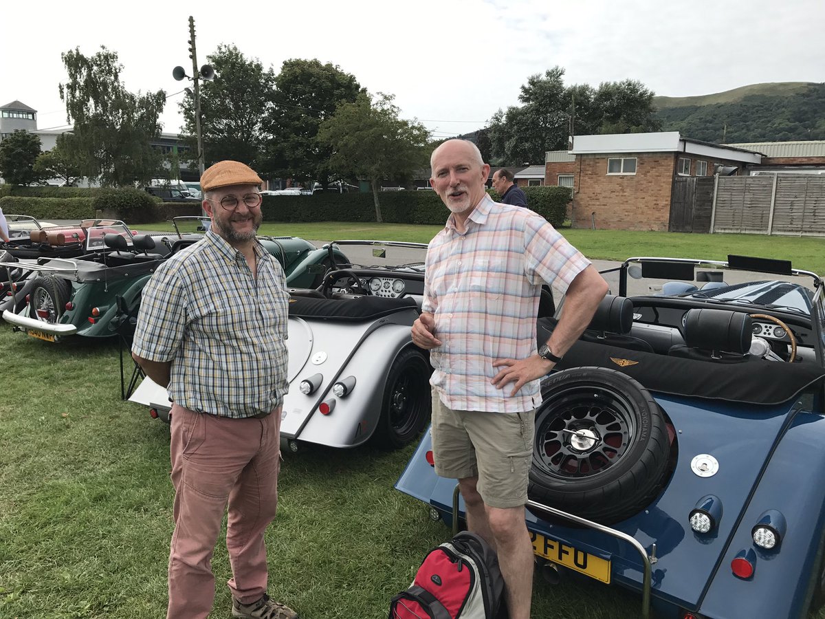 biffosmith14's tweet photo. Nearly 10% of ARP4 production run parked within 30 yards of each other (4 of us) at #RFTH17 Nice chat with 2 Ian's & Stefan @morganmotor https://t.co/t9V3pAJTAL