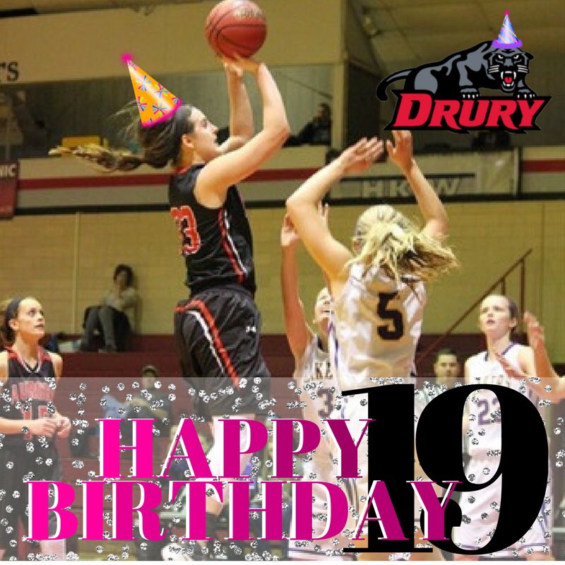 DULadyPanthers's tweet photo. HAPPY BIRTHDAY @emilyy_parkerr! Cannot wait to see you tear it up this year for your 1st season as a college basketball player! 🐾❤️🏀🎂🎉🎈 https://t.co/bLhxeig9vJ