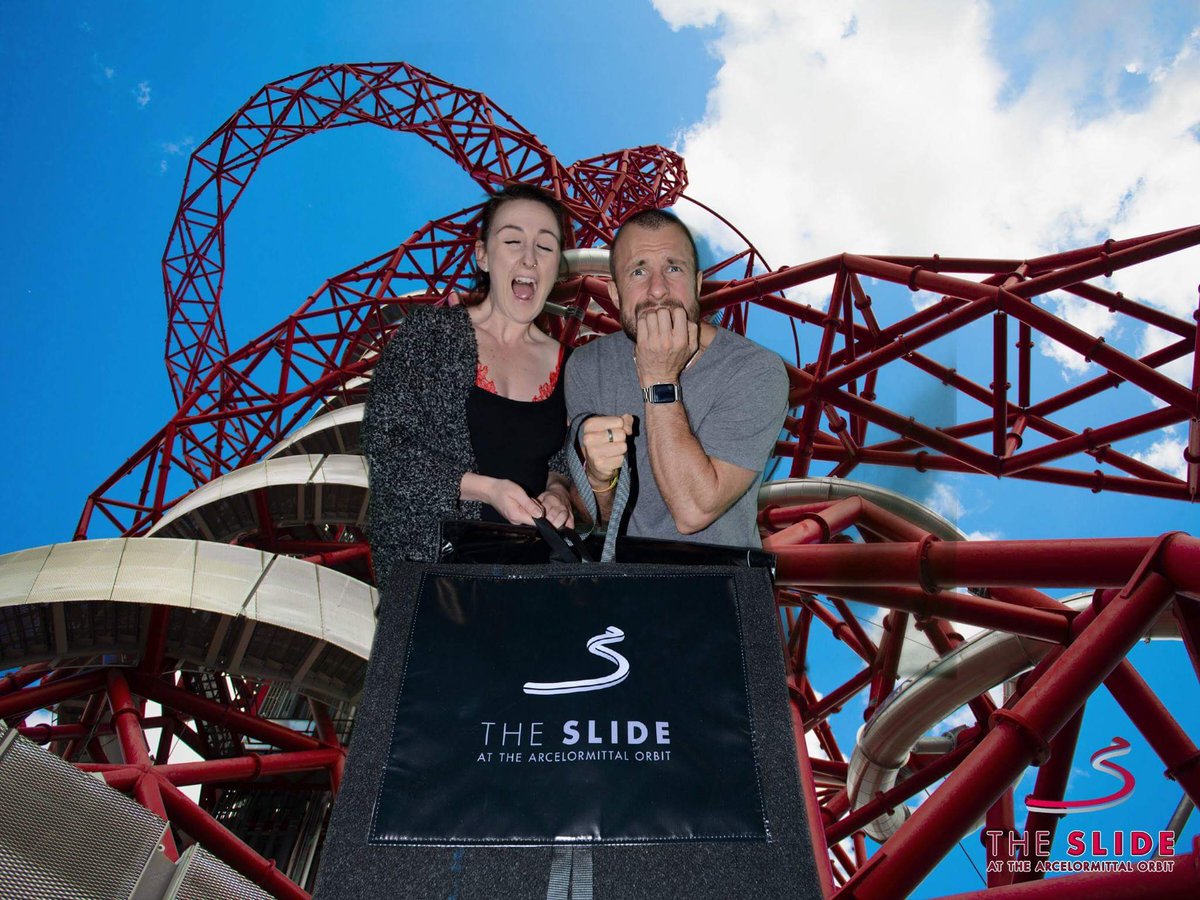 Ra_k_'s tweet photo. Fun day out with @johnnyjazzhands  @AMOrbit #ridetheslide https://t.co/gRhj8xwjBn