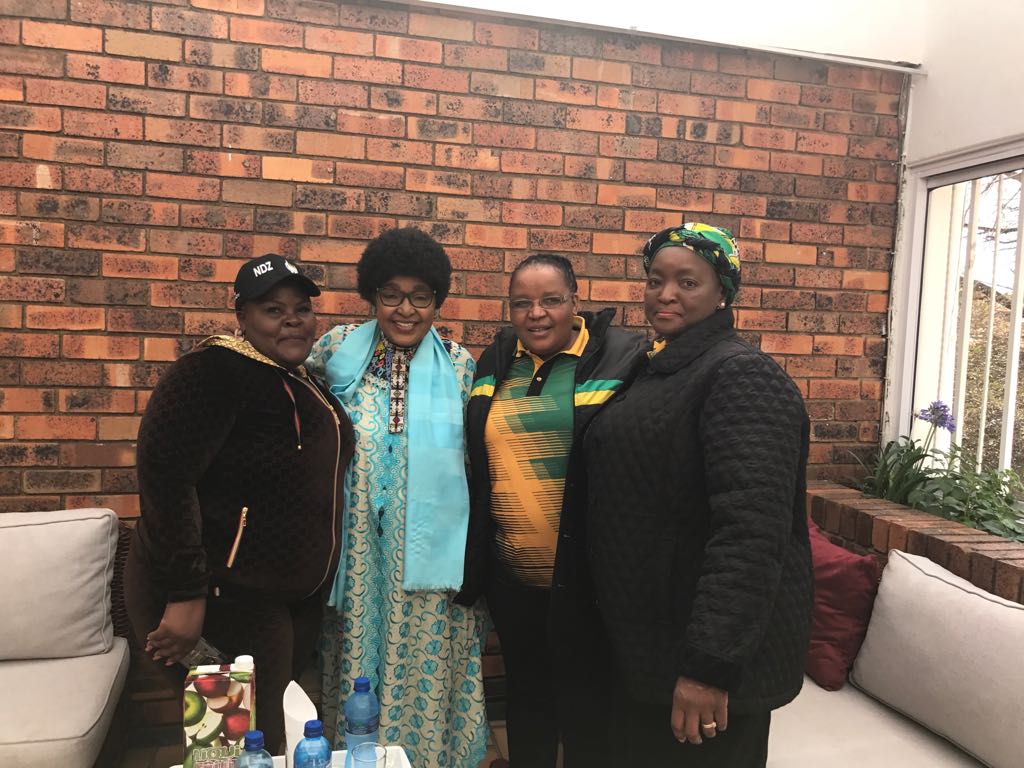 The leadership of the #ANCWL and #MKVA graced the former President of the #ANCWL with a visit <a href="/meokgo_matuba/">Meokgo Matuba</a>