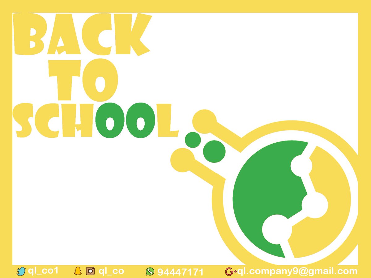 ql_co1's tweet photo. -
#كويك_لاب تهنئ جميع الطلبة بمناسبة #العوده_للمدارس ، كل عام و أنتم متفوقين ، المجد لكم أيّها عظماء ، اللهم اجعله عام فلاح ونجاح لهم 💪🏻💚. https://t.co/f71cpd5Vb7
