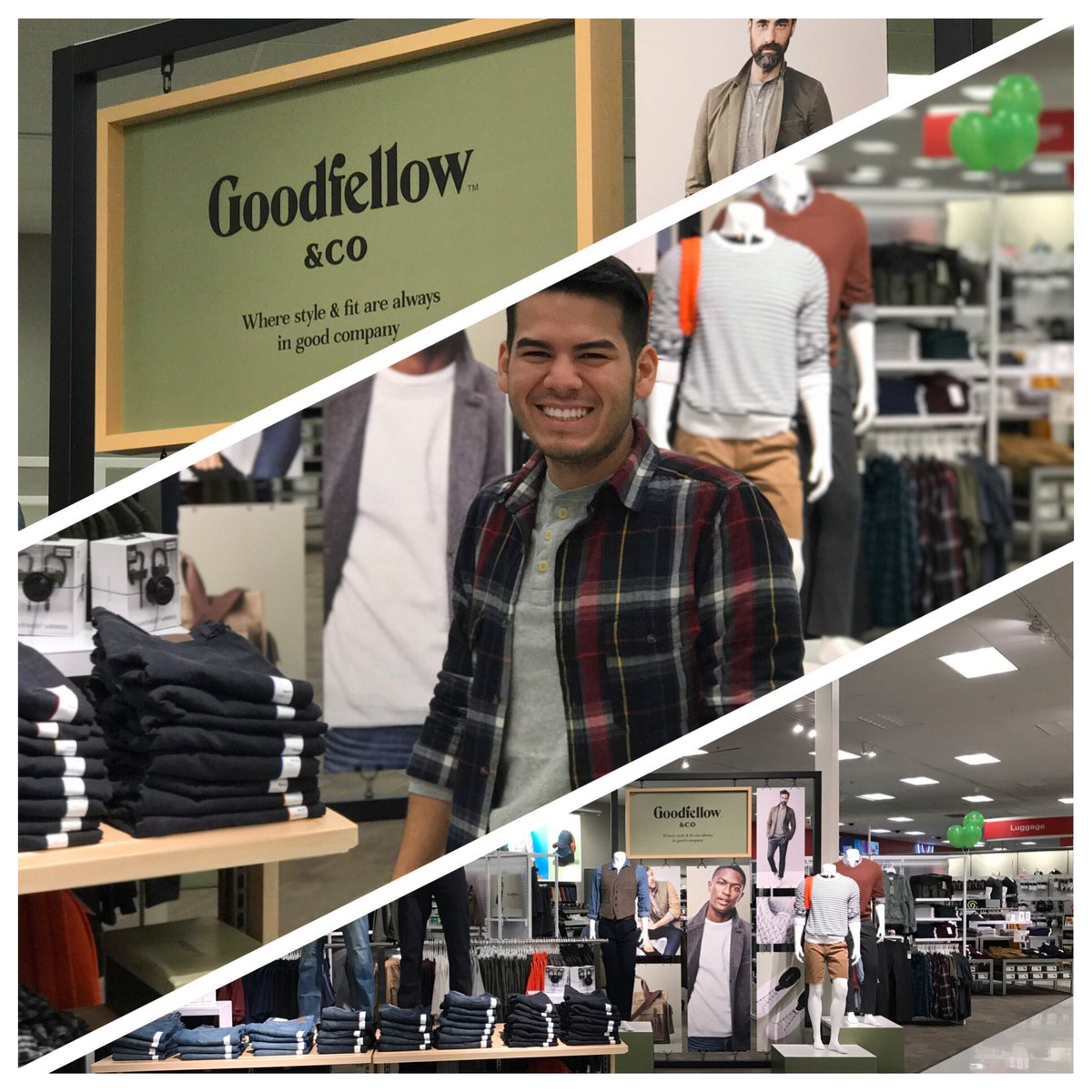 Mdelgado10M's tweet photo. #Target Oviedo is so excited for the launch of our new brands #ANEWDAY #GoodfellowAndCo they're amazing! @johnson_sarah2 https://t.co/SY3Am0jwE4