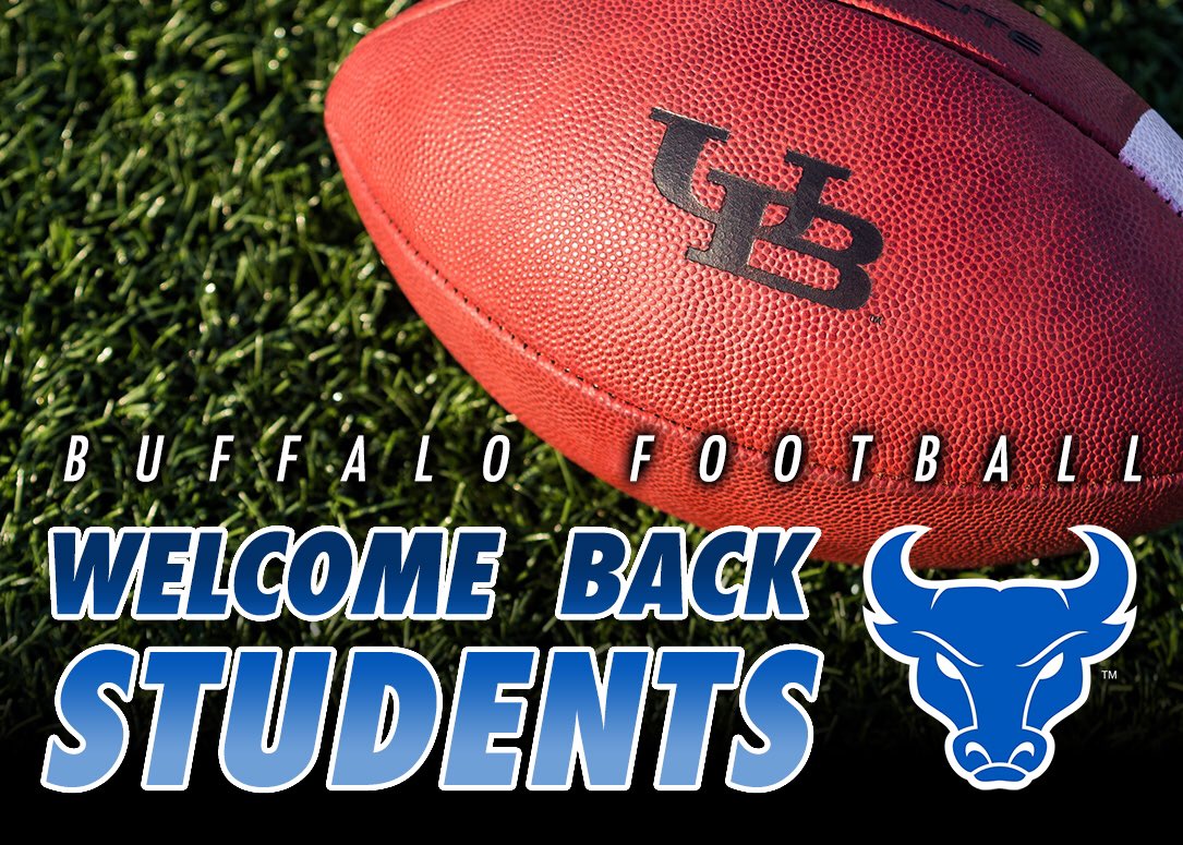 UBRecruiting's tweet photo. Welcome back students! We wish you all the best and look forward to having a great year! #UBhornsUP https://t.co/BHWAcMjmjo