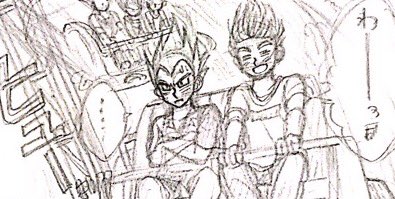 遊園地漫画続きの一コマ。乗り物難しい。。 