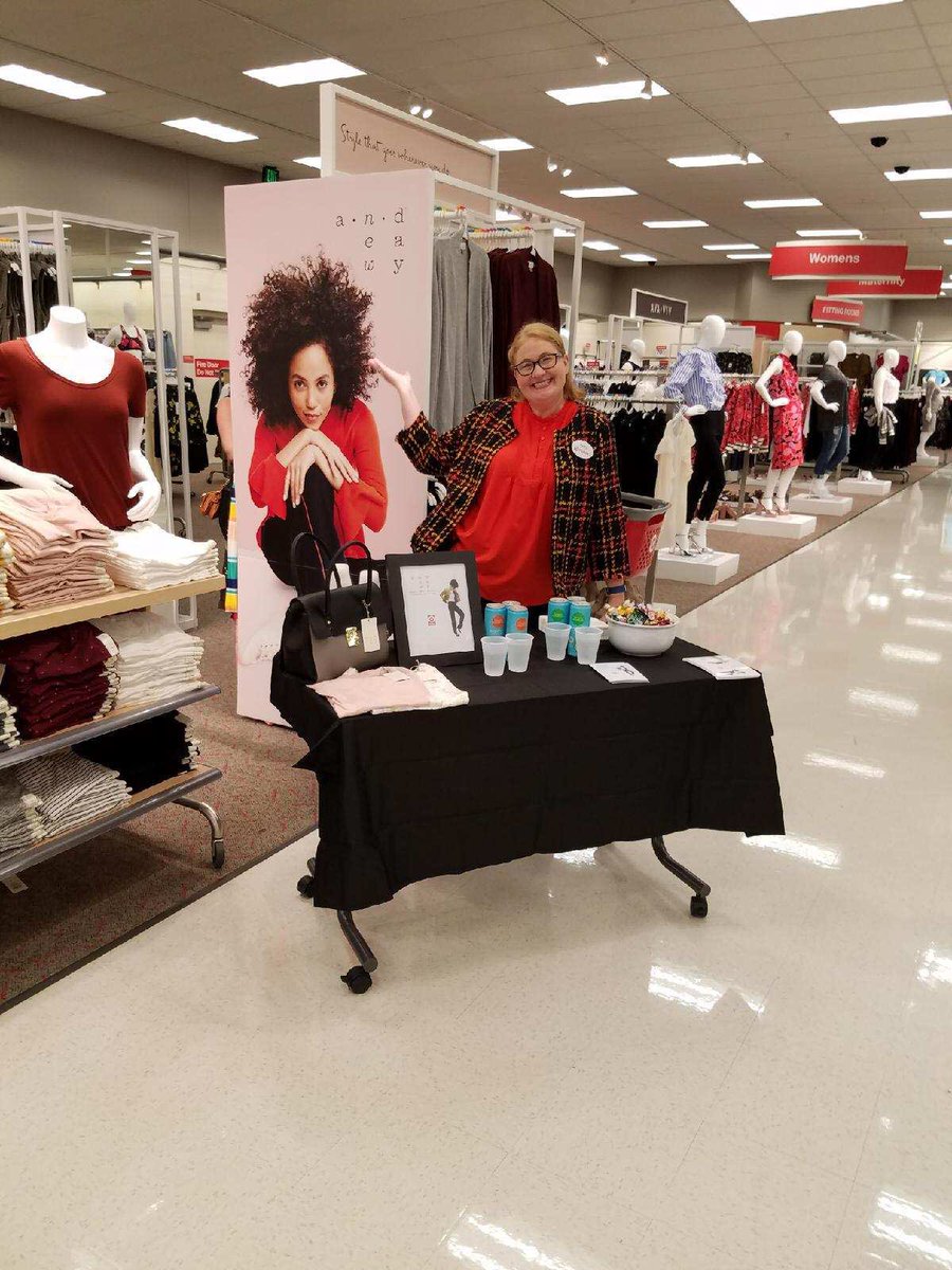 MWittkorn's tweet photo. Introducing our newest lines at the Mantua Target A New Day and Goodfellow &amp; Co. #G495 #T2384  @TGTBarrow @FarrinT2384 @Marissa_Nic @VMLTina https://t.co/3V4sFqcwbE