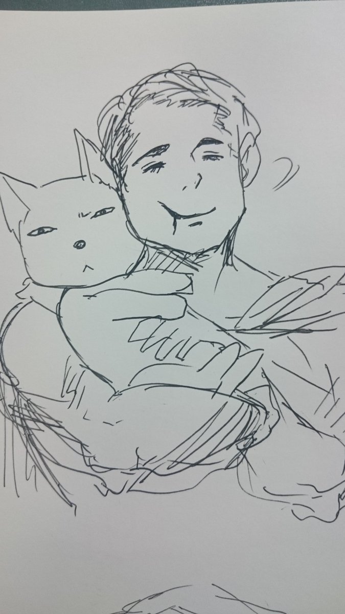 @fanoftibesunas うろ覚えでチベスナをかきました #いいねした人に後悔するほど適当なイラスト描く 