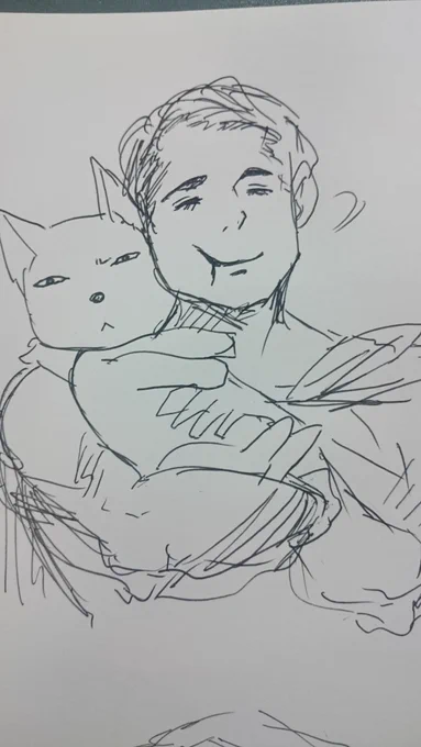 @fanoftibesunas うろ覚えでチベスナをかきました #いいねした人に後悔するほど適当なイラスト描く 