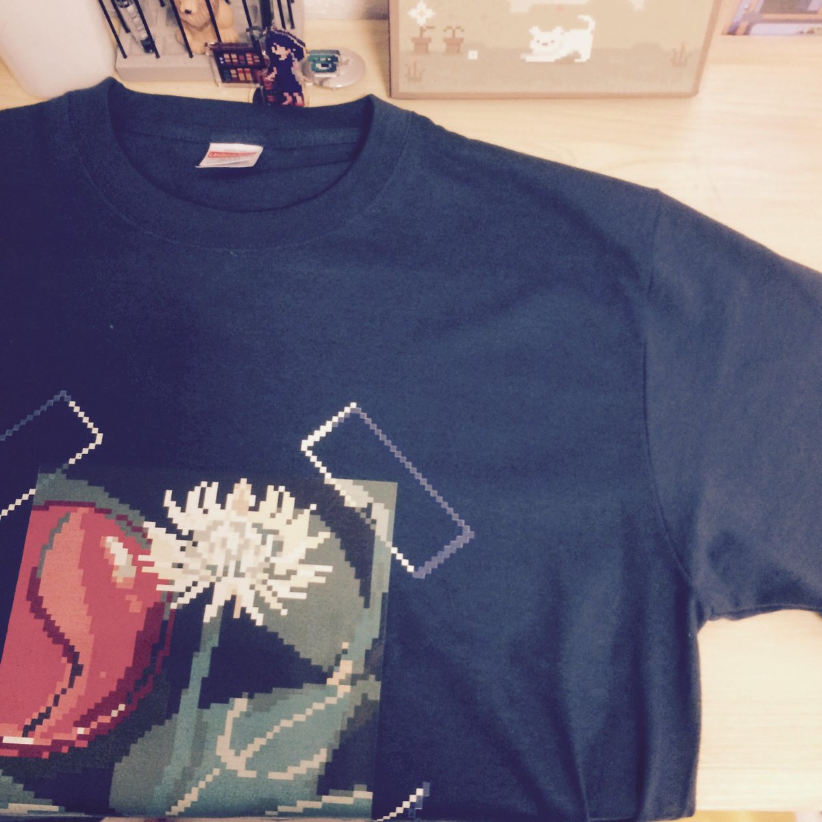clrfnd's tweet photo. hako 生活と申します。
10.08 PixelArtPark4に出展します。

現在開発中の #UNREAL_LIFE の展示、
Tシャツ等のドット絵グッズを販売します。

よろしくお願いいたします。
https://t.co/xpX4SndfK9
#PixelArtPark https://t.co/yDZ5fUdfm9