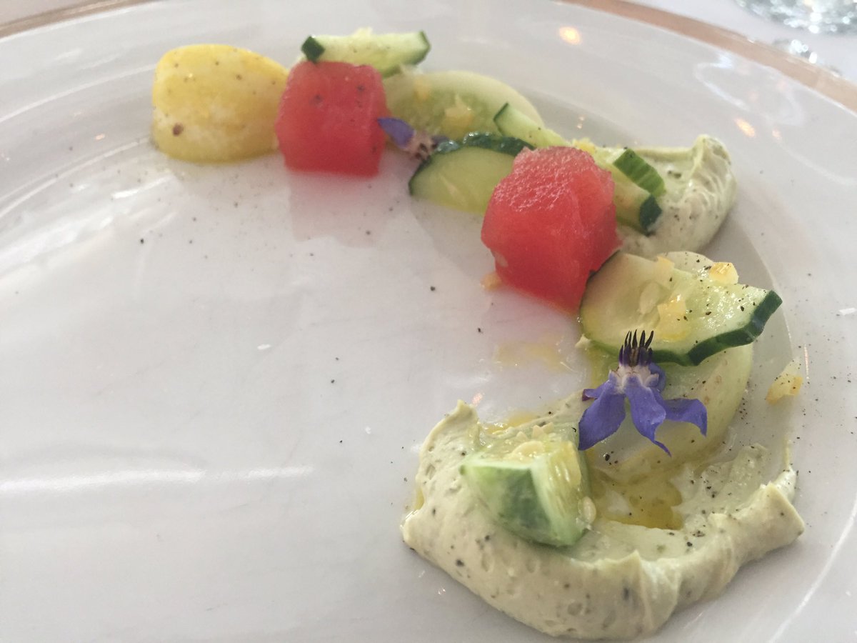 YEGChefSomm's tweet photo. Great dinner last night on 27th floor of the new @Edmonton tower for #canada150 by #culinarylabs #culinarylab02 https://t.co/GRX8kIbERh