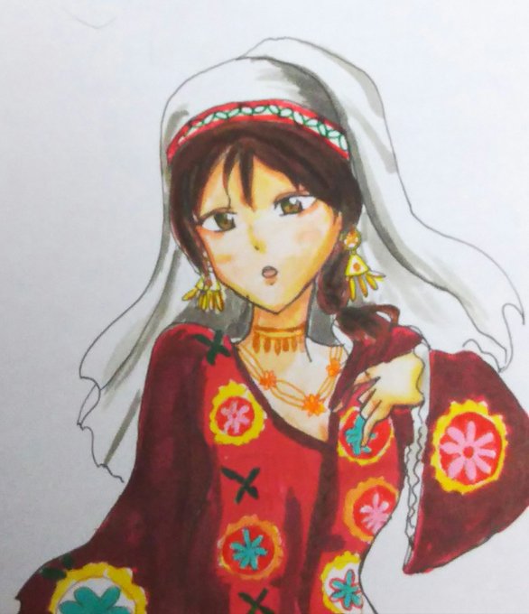 民族衣装のtwitterイラスト作品 民族衣装のtwitterイラスト作品