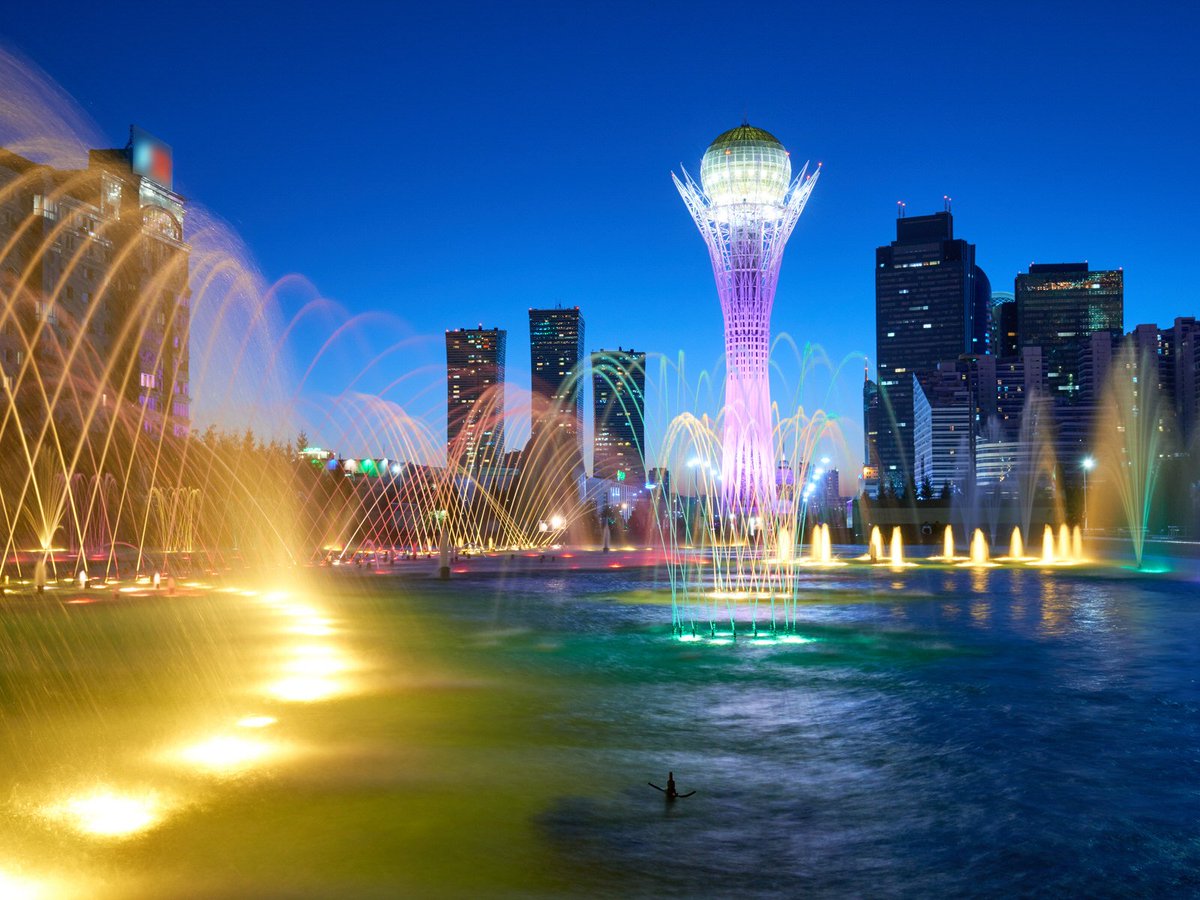 lonelyplanet's tweet photo. Astana, Kazakhstan is an eye-catching showcase of architecture and a glimpse into a city of the future: https://t.co/rbvwcBAMnn #travel https://t.co/mDuvPQl0Rg