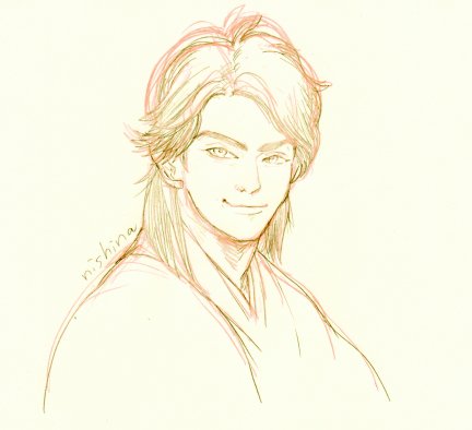 「かしらを描きました。生きて…! #虎絵 」|ニカのイラスト