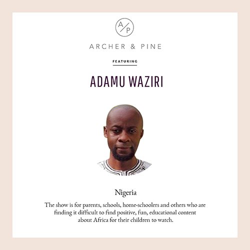 ArcherPine's tweet photo. Adamu Waziri is the creator of Bino and Fino.
#adamuwaziri #blackcreator #archerpine #webuyblack #purchaseblack #blackentrepreneurs https://t.co/Ml1x78w5WL
