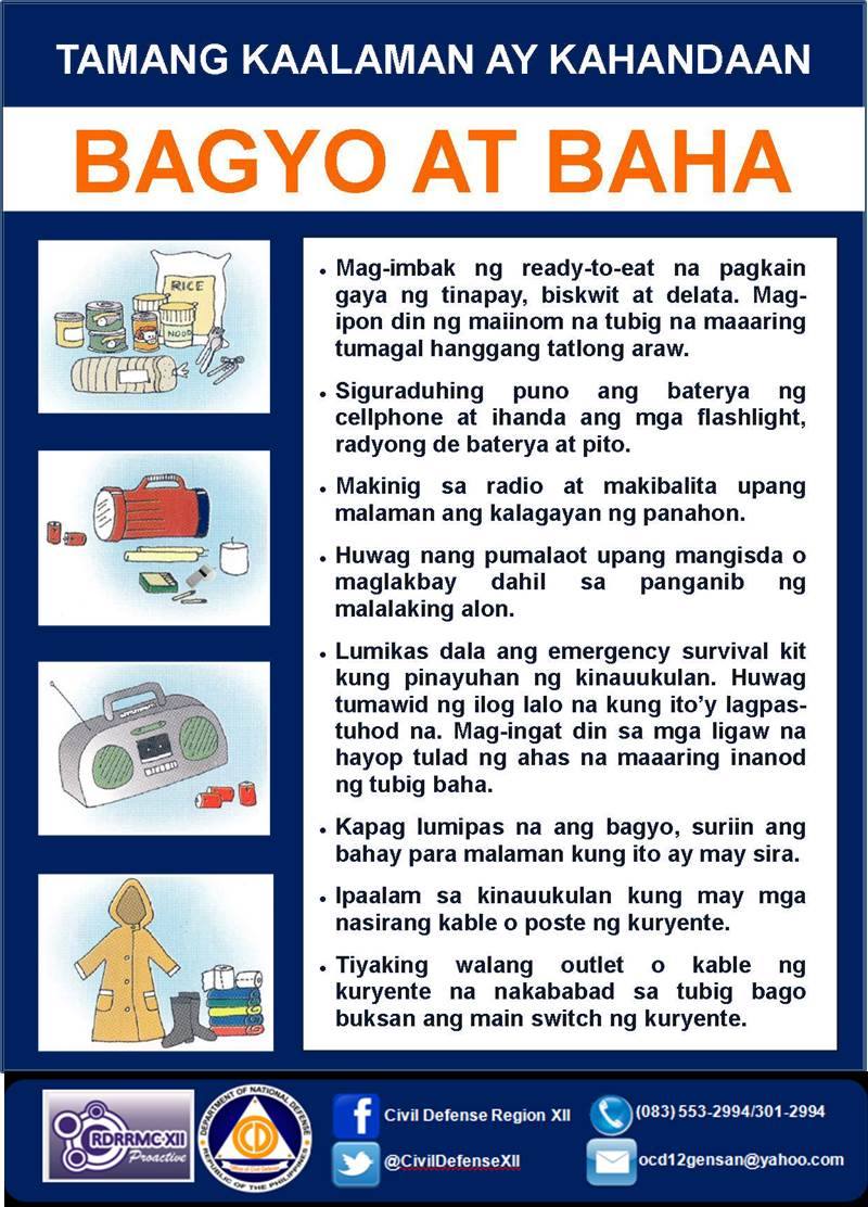 Ano Ang Dapat Gawin Pag May Bagyo At Baha - debagyo