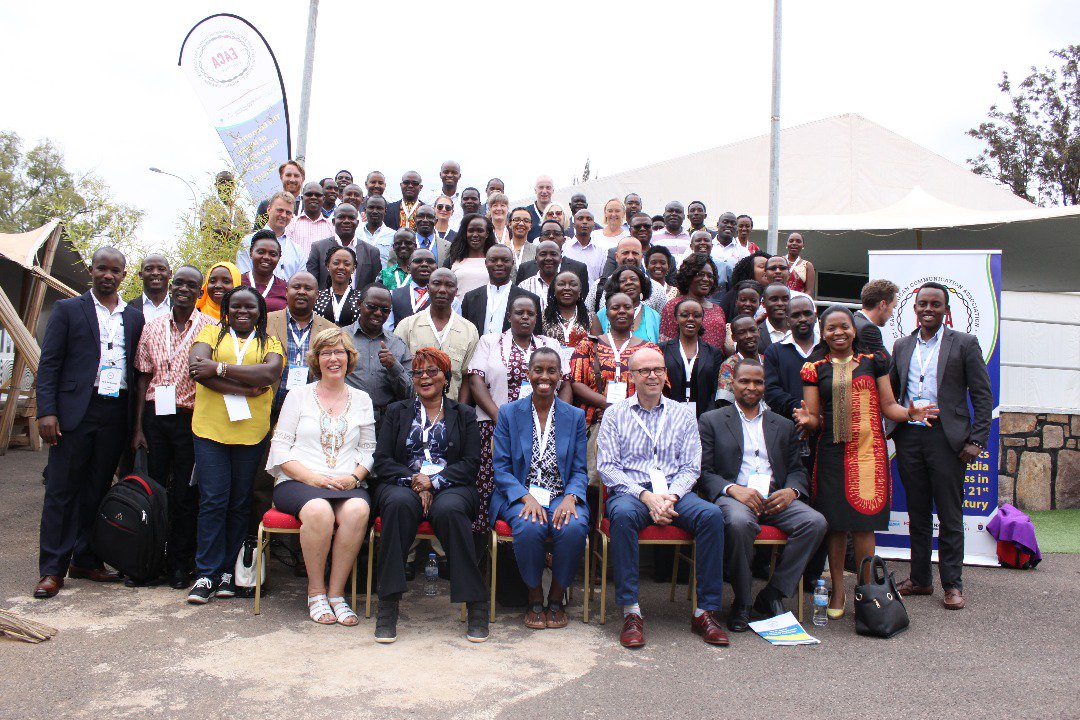 eaca2017's tweet photo. As EACA comes to an end delegates pose for a fare well picture with our guests of honor @ccpcotton @JjuukoMargaret @Mbchibita #EACA2017 https://t.co/m3AdZZm1fe