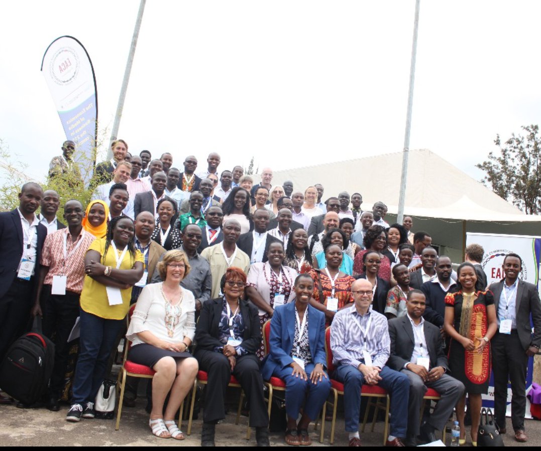eaca2017's tweet photo. As EACA comes to an end delegates pose for a fare well picture with our guests of honor @ccpcotton @JjuukoMargaret @Mbchibita #EACA2017 https://t.co/m3AdZZm1fe