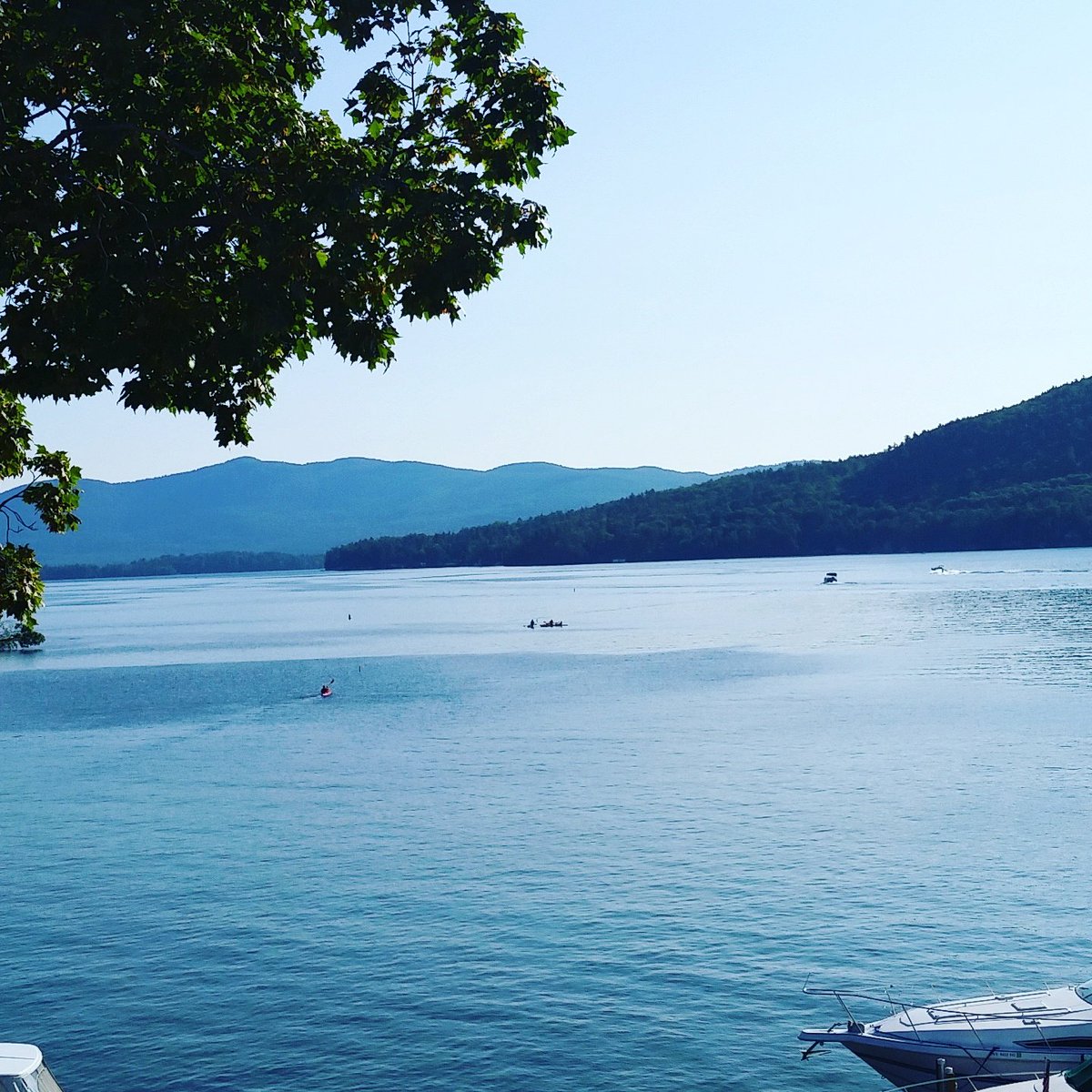 The_RoofTop_Bar's tweet photo. Never get tired of this view! #LakeGeorge #TheRooftop https://t.co/SiOV0rJ3sj