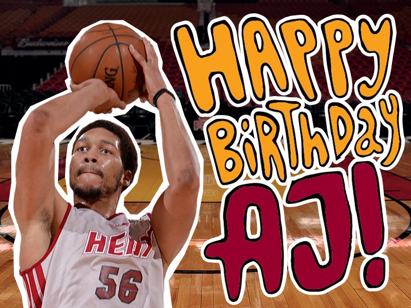 Help us wish AJ Hammons a happy birthday! 