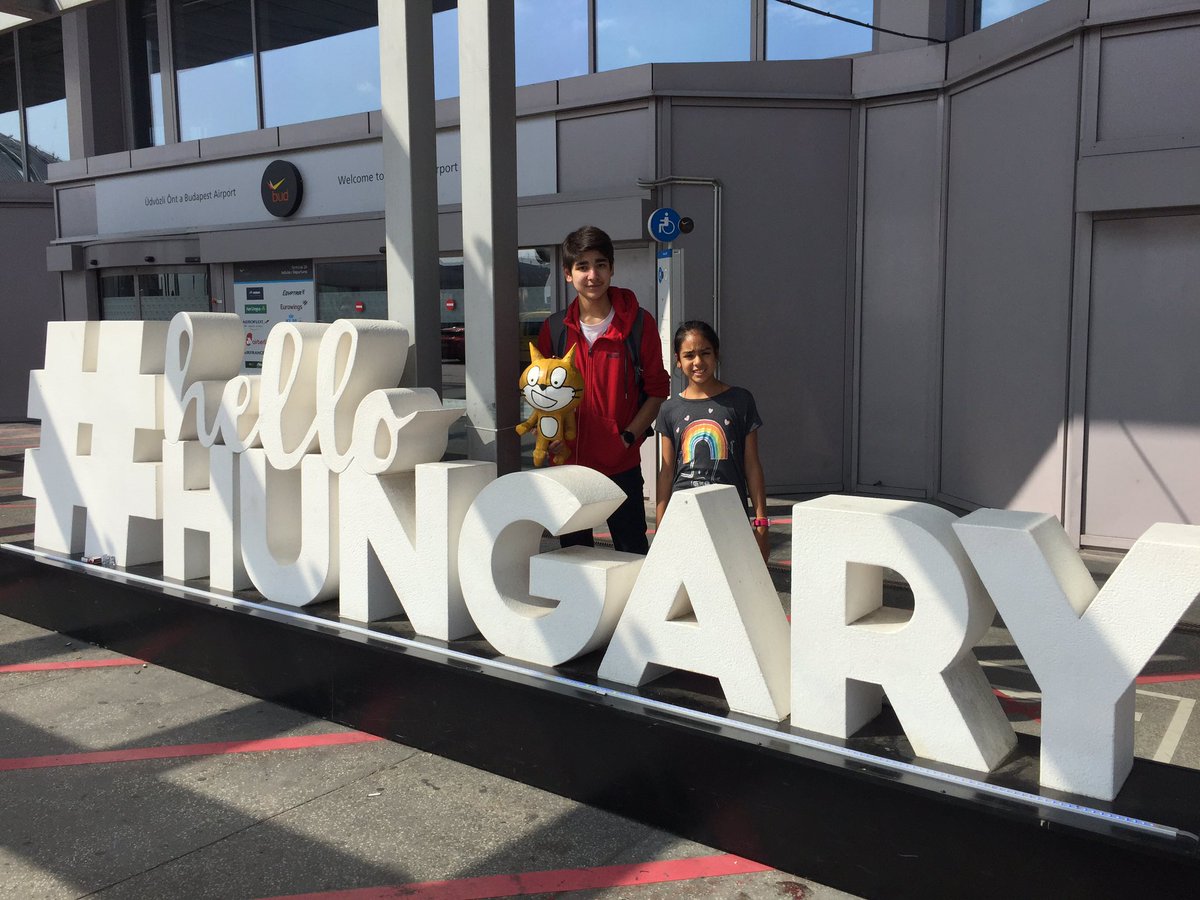 Workshop4Me's tweet photo. Bye bye Budapest! The city is wonderful and special thanks to #scratchbud @Scratch2017BUD @EPAMSYSTEMS #codingforkids https://t.co/EYCaYpquaE