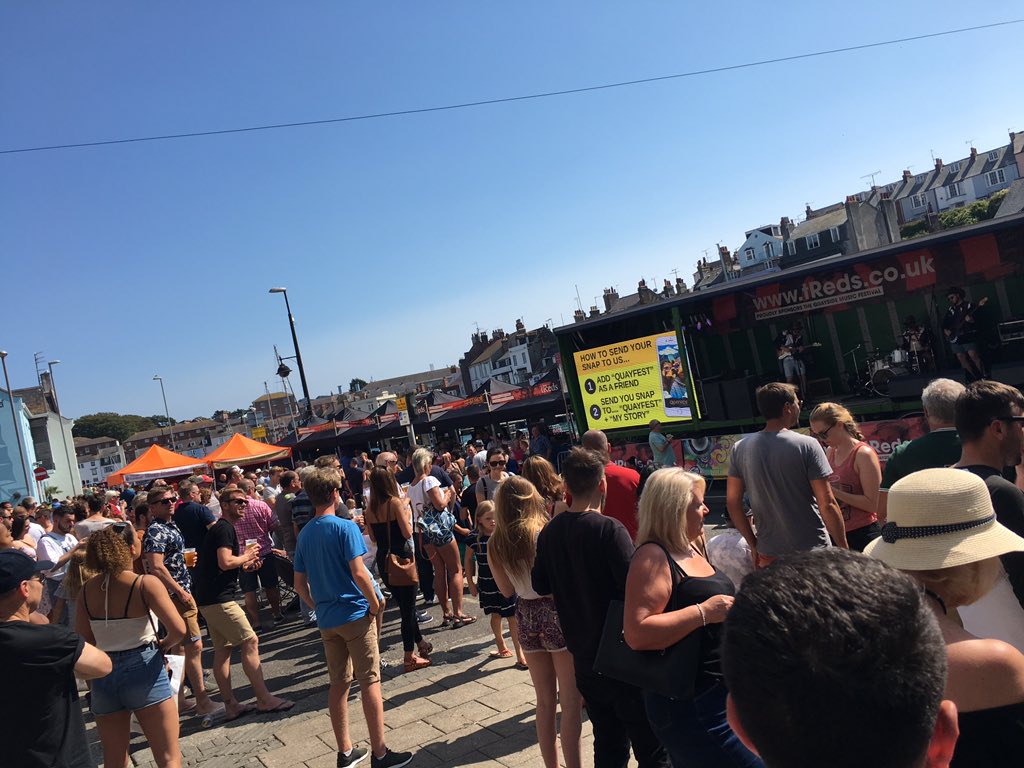 Yee Haa The Chase owning the #QuayFest stage!!!