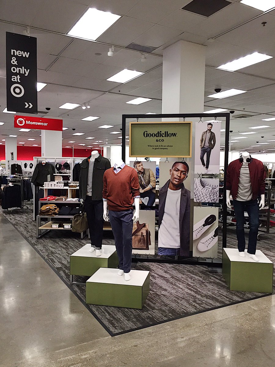 TargetNews's tweet photo. Who's shopping Goodfellow &amp; Co and A New Day today? Both are available in stores and at https://t.co/XamWhSvpXQ now and only @Target! https://t.co/CMgSumOm80