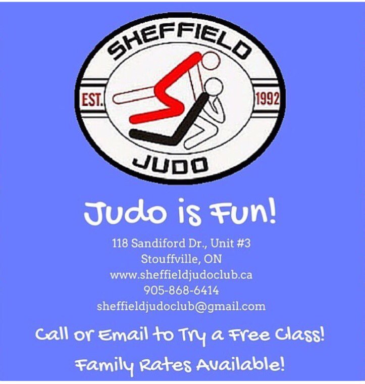 sheffieldjudo's tweet photo. Try judo this fall in #Stouffville! Expert instructors. #preventbullying #learndiscipline #havefun #judokids #martialartskids #judoisfun https://t.co/h8LsxGt3jk
