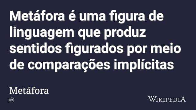 dbalieiro's tweet photo. ● Metáfora : @Wikipedia : #WikiInfo
- https://t.co/rACBdWXRIi — feeling curious in Madrid @Facebook : https://t.co/xpNEkiqaKD https://t.co/E2O5k8wOEQ