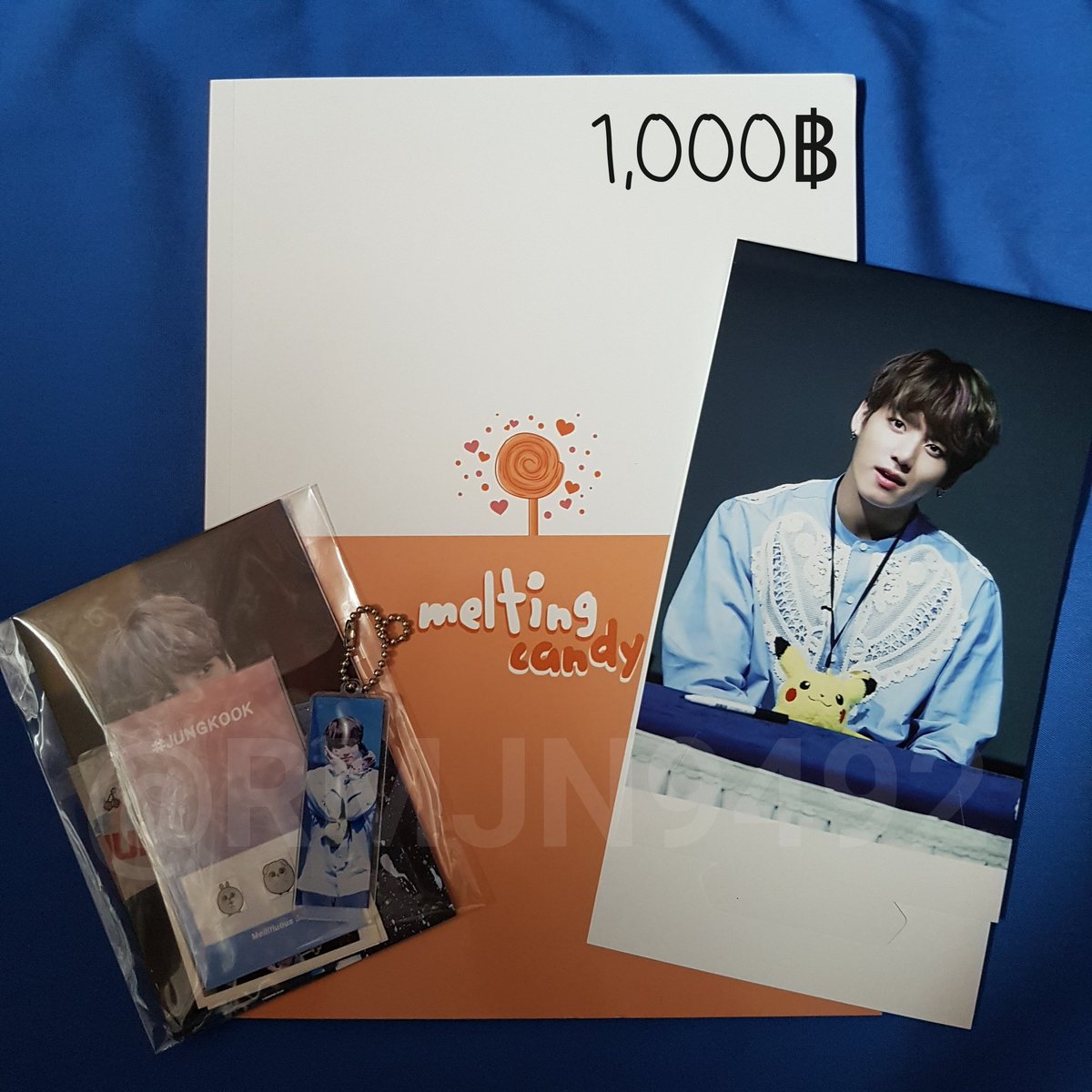 RMJN9492's tweet photo. ปล่อยเซตฟตบ. JK MELTING CANDY ตามภาพ สนใจDMมาได้เลยค่ะ💕 #ตลาดรถไฟบังทัน @BTScollection  @RTBangtan  @KiD1412_zz  @TheAvenu  @BangtanRetweet https://t.co/Eo6NdDysGR