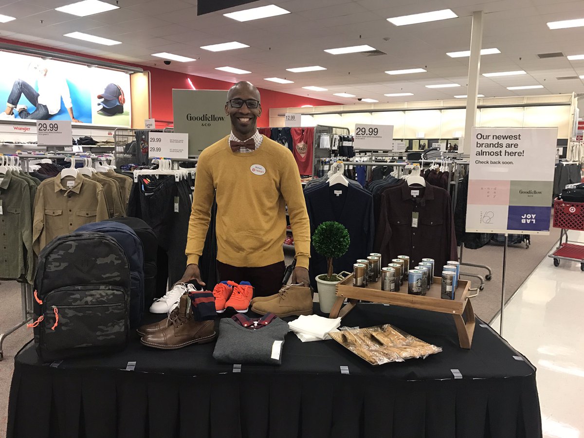 JCinato's tweet photo. Celebrating launch day of our new brands!!!! #G195ANewDay #G195GoodfellowCo #target @Djoumbarry @JulieBresl @JessHesstgt @ContrucciJoe https://t.co/Km01LgNrPV