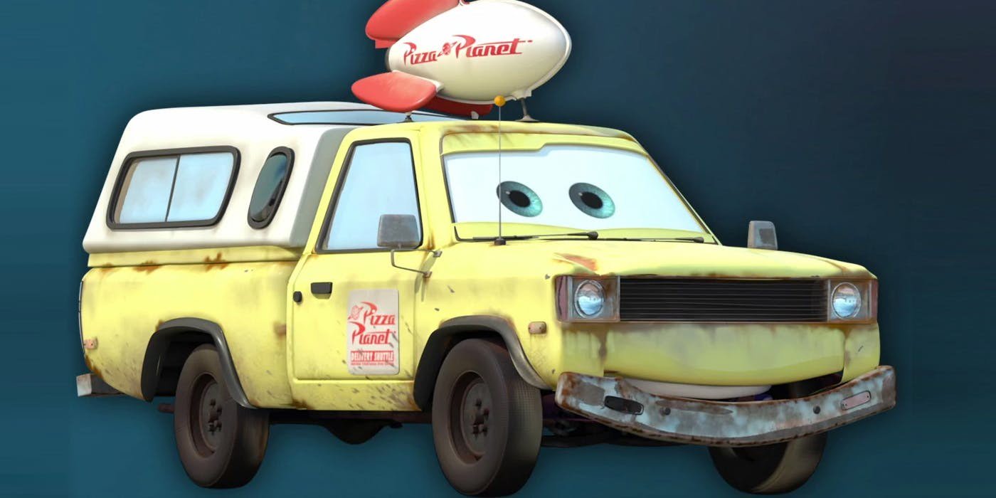 ディズニー　カーズ　トッド　ピザ・プラネット1978　トヨタ　ハイラックス ピザプラネットの配達車トッドが登場！タカラトミー ディズニー