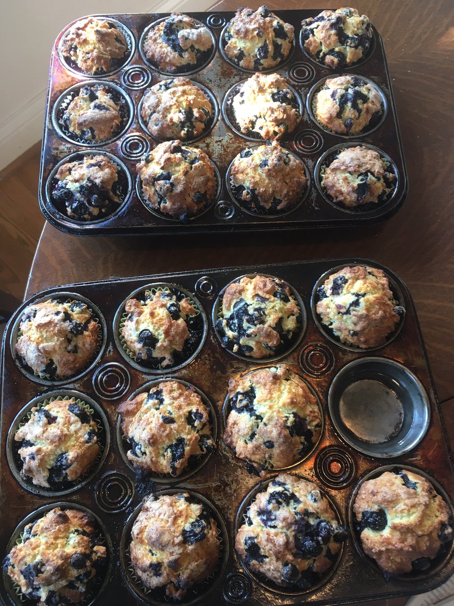 mhealy112's tweet photo. Happy to welcome Ritz-Carlton blueberry muffins back into my life. #beentoolong https://t.co/HHYcpViiUt