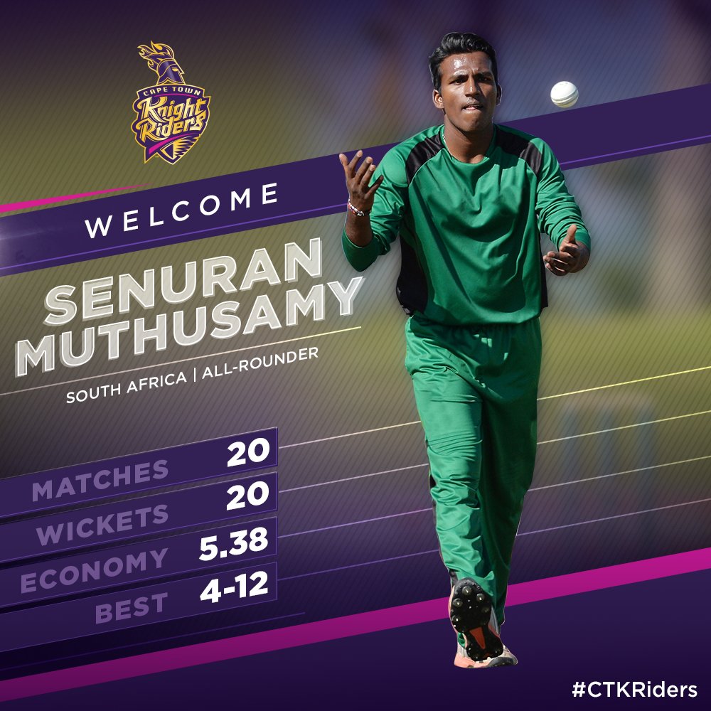 CTKRiders's tweet photo. #KnightingCeremony
We continue to bank on youngsters as all-rounder Senuran Muthusamy is the newest entrant. ๐ #T20GL #T20GLdraft https://t.co/RT7BtIHgif
