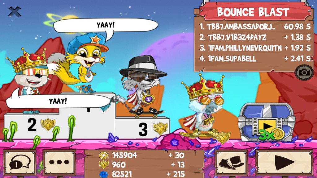 V1B3Z4DAYZ's tweet photo. I just played a golden fox! #funrun2 #Ambassadorjocy #PhillyNevrQuitn #Supabell https://t.co/fLwCUvwL3b