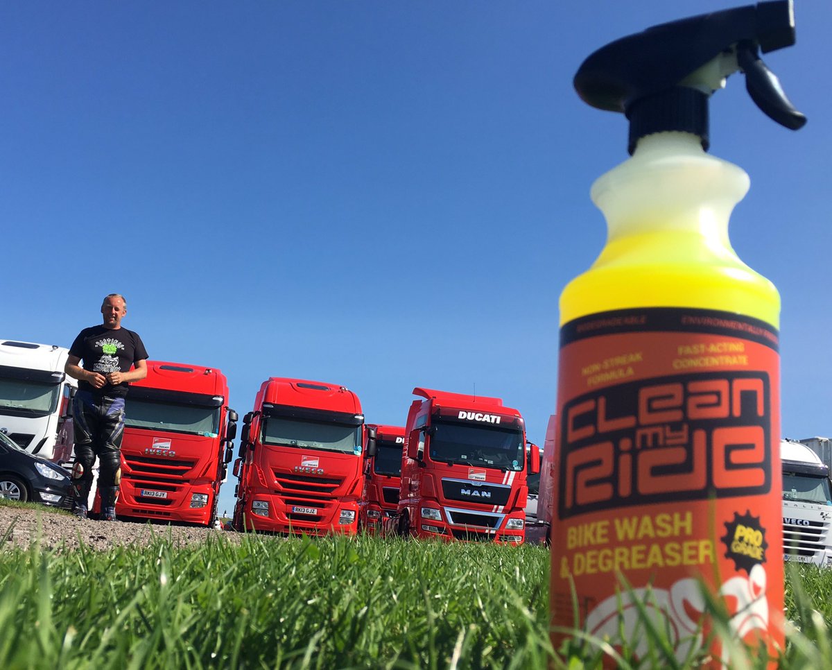 clean_myride's tweet photo. Start small. Think big. #MotoGP2017 #Silverstone #PureChemistry #bikewash #degreaser https://t.co/GrFnh7h2Jd