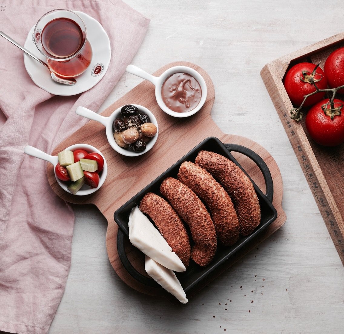 Aç gibi değiliz de tok gibi de değiliz menüsü :) #trabzon #coffeemania #karadeniz #kolaykahvaltı