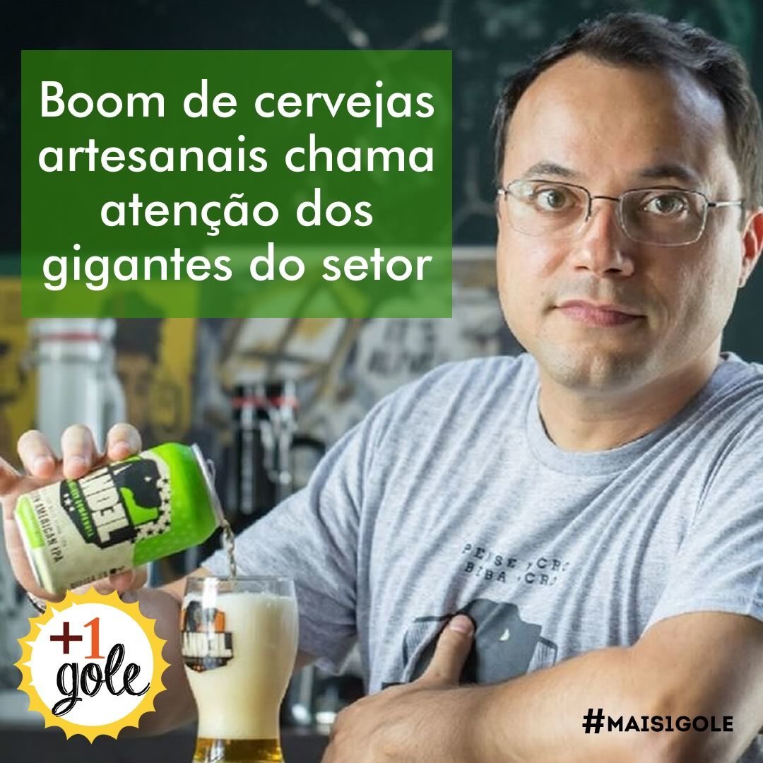 Boom de cervejas artesanais chama atenção dos gigantes do setor
🍻Saiba mais em: mais1gole.com.br
#cerveja #mais1gole