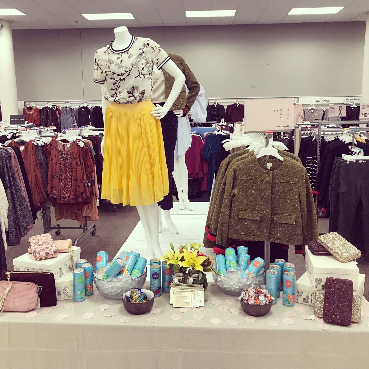 CaityDale's tweet photo. It's a great day for A New Day, exclusively at Target. Officially launching today. Come shop some amazing new styles. #TargetStyle #anewday https://t.co/hdGf3qK5lQ